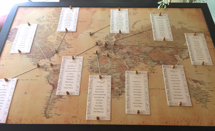 Wedding Table Plan
